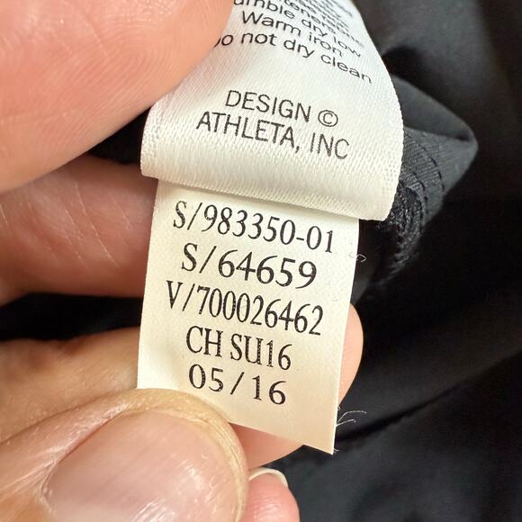 Athleta Aspire Ankle Pant Size 10 Pull On Tapered Lightweight Performance Yoga - Picture 13 of 16